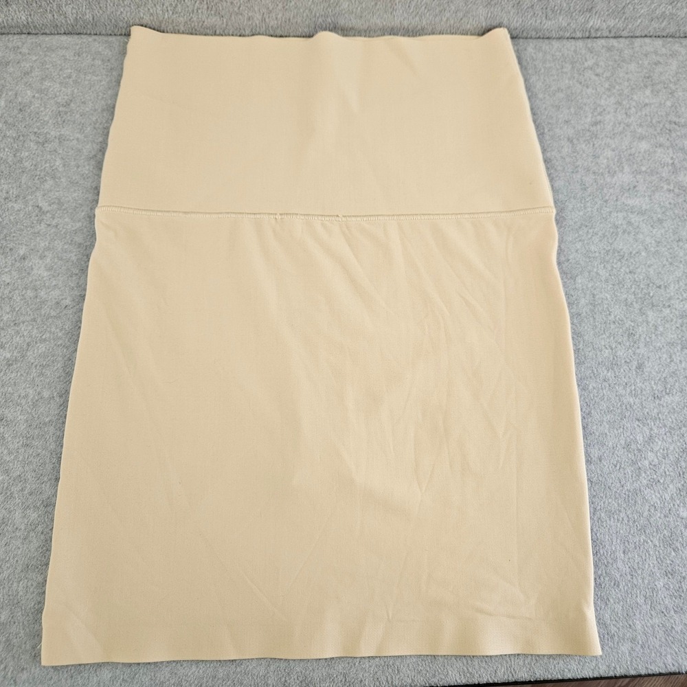 MAIDENFORM Shapewear Skirt Women M Beige Tummy Control Slimming Body Shaper